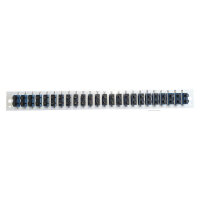EFB Bestckte Frontblende mit 24 x SC Duplex Kupplung OS2...