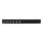 EFB Bestckte 12 Port Frontblende mit 6 x LC Duplex Kupplung OM4 vertikal, schwarz