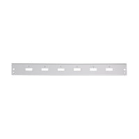 EFB Frontblende 6 x SC Duplex/LC Quad vertikal, grau