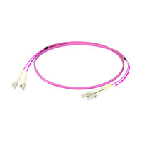 EFB Duplex Patchkabel Flat-Twin LC-LC OM4 1m LSZH 3x5mm...