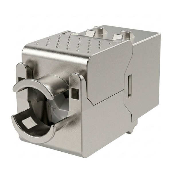 EFB RJ45 Keystone Slimline, Cat.6A, Zinkdruckguss, 10GE