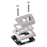 EFB Adapterrahmen Designkompatibilitt zu Gira, RAL9003