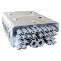 EFB FTTH IP65 Anschlussbox fr 48 Fasern,24 Kupplungen und...