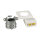 EFB FO Datendose UP, 2 SC-S Kupplungen OM3 mit Shutter, integrierter Spleihalter