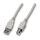 EFB USB2.0 Anschlusskabel A-B, St.-St., 1,5m, grau, Classic