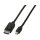 EFB Mini DisplayPort DisplayPort Kabel, St-St, 2m, schwarz