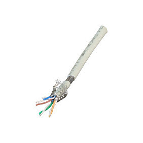 EFB Rohkabel Cat.7, S/FTP, LSZH, grau, 100m Ring