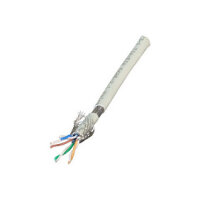 EFB Rohkabel Cat.7, S/FTP, LSZH, grau, 100m Ring