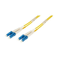 EFB Duplex Patchkabel LC-LC OS2 G652D 15m LSZH 2mm gelb