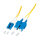 EFB Duplex Patchkabel LC-SC OS2 G652D 2m LSZH 1,2mm gelb