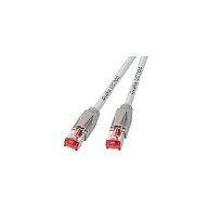 EFB RJ45 Patchkabel Cat.6A S/FTP LSZH Draka UC900 TM21 grau 1m