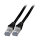 EFB RJ45 Patchkabel Cat.6A S/FTP TPE, 6KV schwarz 10m