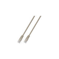EFB RJ45 Patchkabel Cat.5e U/UTP PVC CCA grau 2m