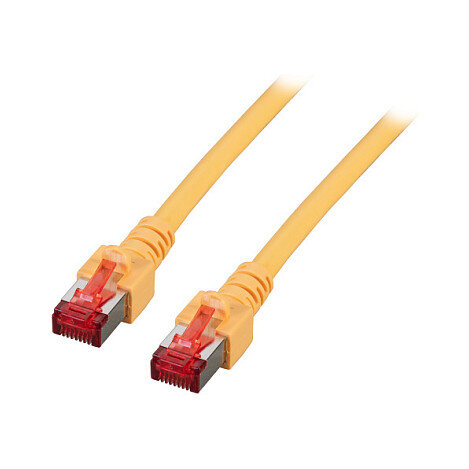 EFB RJ45 Patchkabel Cat.6 S/FTP LSZH gelb 40m