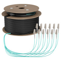 EFB Trunkkabel U-DQ(ZN)BH OM3 12G (1x12) LC-LC 140m Dca LSZH