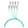 EFB Trunkkabel U-DQ(ZN)BH OM3 8G (1x8) SC-SC 190m Dca LSZH