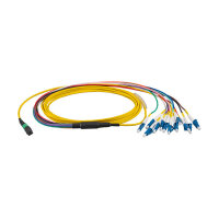 EFB MTP/APC(F)-LC Trunkkabel OS2 12 Fasern Typ B LSZH...