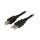 EFB USB2.0 Anschlusskabel A-B, St.-St., 3,0m, schwarz, Premium