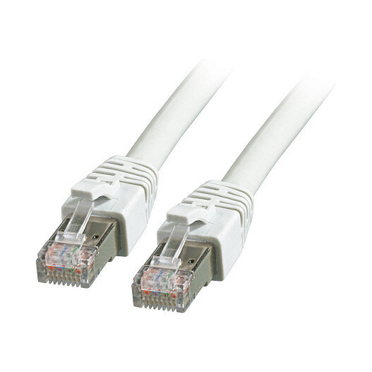 EFB RJ45 Patchkabel Cat.8.1 S/FTP LSZH BC grau 10m
