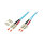 EFB Duplex Patchkabel SC-SC OM3 0,5m LSZH 3mm aqua
