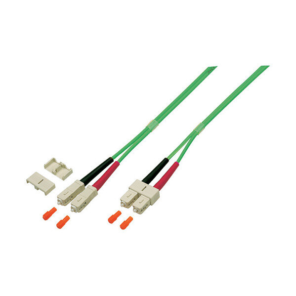 EFB Duplex Patchkabel SC-SC OM5 5m LSZH 3mm limettengrn