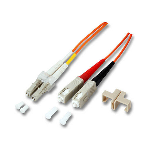 EFB Duplex Patchkabel LC-SC OM2 2m LSZH 2mm orange
