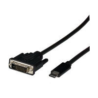 EFB USB Typ C - DVI-D Kabel, USB Typ-C Stecker - DVI-D...
