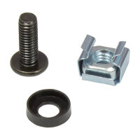 Good Connections M6 Schrauben 20 mm 50er Set schwarz