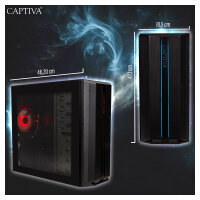 Captiva Advanced Gaming R98-206 Desktop-PC AMD Ryzen 7 5700X, 32GB 1TB M.2 SSD, RTX 5060, Wi-Fi 6, W11