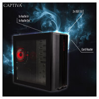 Captiva Advanced Gaming R98-206 Desktop-PC AMD Ryzen 7 5700X, 32GB 1TB M.2 SSD, RTX 5060, Wi-Fi 6, W11