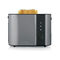 AT 9573 Automatik Toaster Edelstahl Dunkelgrau