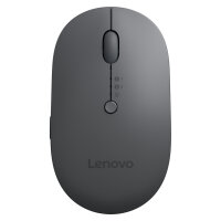 Lenovo Multi-Device - X9 Edition kabellose Maus - 2.4 GHz, Bluetooth 5.0 - grau/schwarz