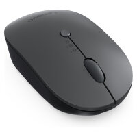 Lenovo Multi-Device - X9 Edition kabellose Maus - 2.4 GHz, Bluetooth 5.0 - grau/schwarz