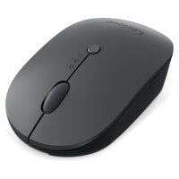Lenovo Multi-Device - X9 Edition kabellose Maus - 2.4 GHz, Bluetooth 5.0 - grau/schwarz