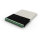 Patchbox patchbox.one Kabeleinzugssystem 30RU/STP (1,8 m) mit 24 Kassetten, Patchkabel Cat. 6a, U/FTP, PoE, Kabel grün