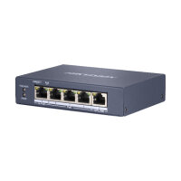 CAMIP Hikvision Switch PoE 4-port L2 unmanaged DS-3E0505HP-E