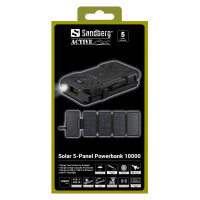 421-05 SANDBERG 5-Panel Solar Powerbank