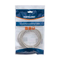 Patchkabel RJ45 U/UTP Cat5e 3.0m Hebelschutz grau