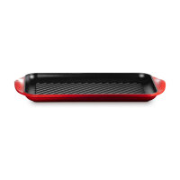 Le Creuset Grillplate Extra Large 47x25x32cm cherry red...