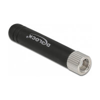 DELOCK WLAN 802.11 b/g/n Antenne RP-SMA Stecker...