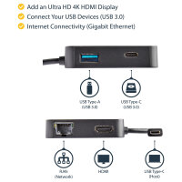 D StarTech MULTIPORT ADAPT USB-C