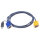ATEN 2L-5203UP KVM-Kabel VGA USB mit eingebautem PS/2-USB-Konverter schwarz 3m