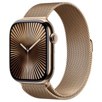 APPLE Watch Series 10 GPS + Cellular 46mm Gold Titanium...