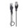 LINDY Patchkabel Cat.6A S/FTP grau 2m verriegelbar