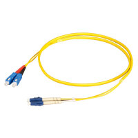 EFB Duplex Patchkabel Flat-Twin LC-LC OM4 15m LSZH 3x5mm...