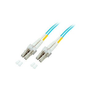 EFB Duplex Patchkabel LC-LC OM3 20m LSZH 2mm aqua