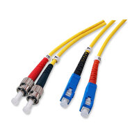 EFB Duplex Patchkabel SC-ST OS2 G652D 3m LSZH 3mm gelb