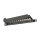 EFB Mini-Patchpanel STP 12xRJ45 Cat.6A, 10 0,5HE, RAL7035 grau