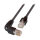 EFB RJ45 Patchkabel Cat.5e S/UTP PVC TM11 1x90 schwarz 3m