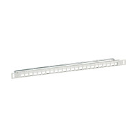 EFB Verteilerfeld 19" 0,5HE 24-Port, Metall, grau...
